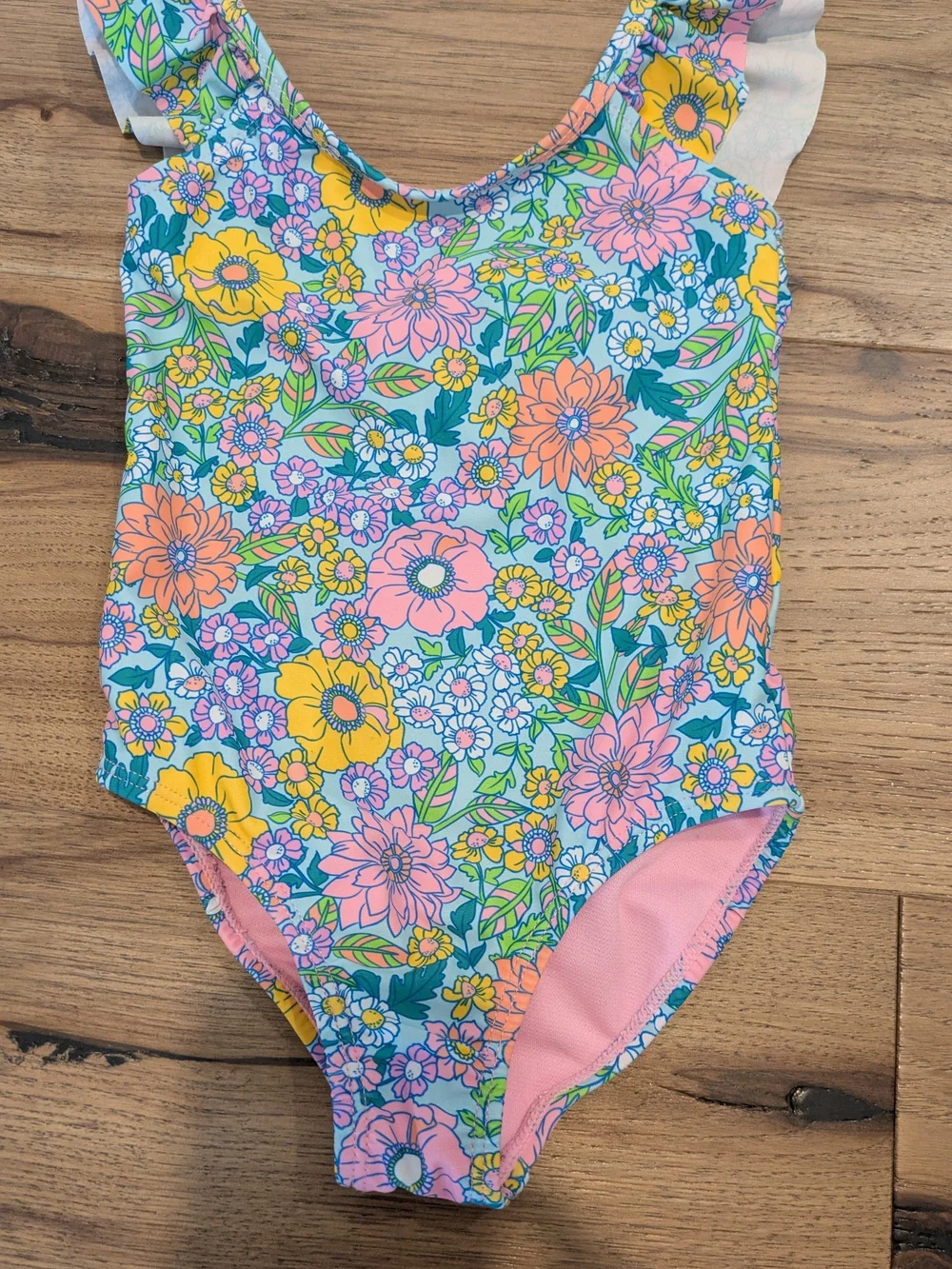 Girls 2T Swimsuit Bundle 6 Piece Gap Old Navy Jessica Simpson Carters